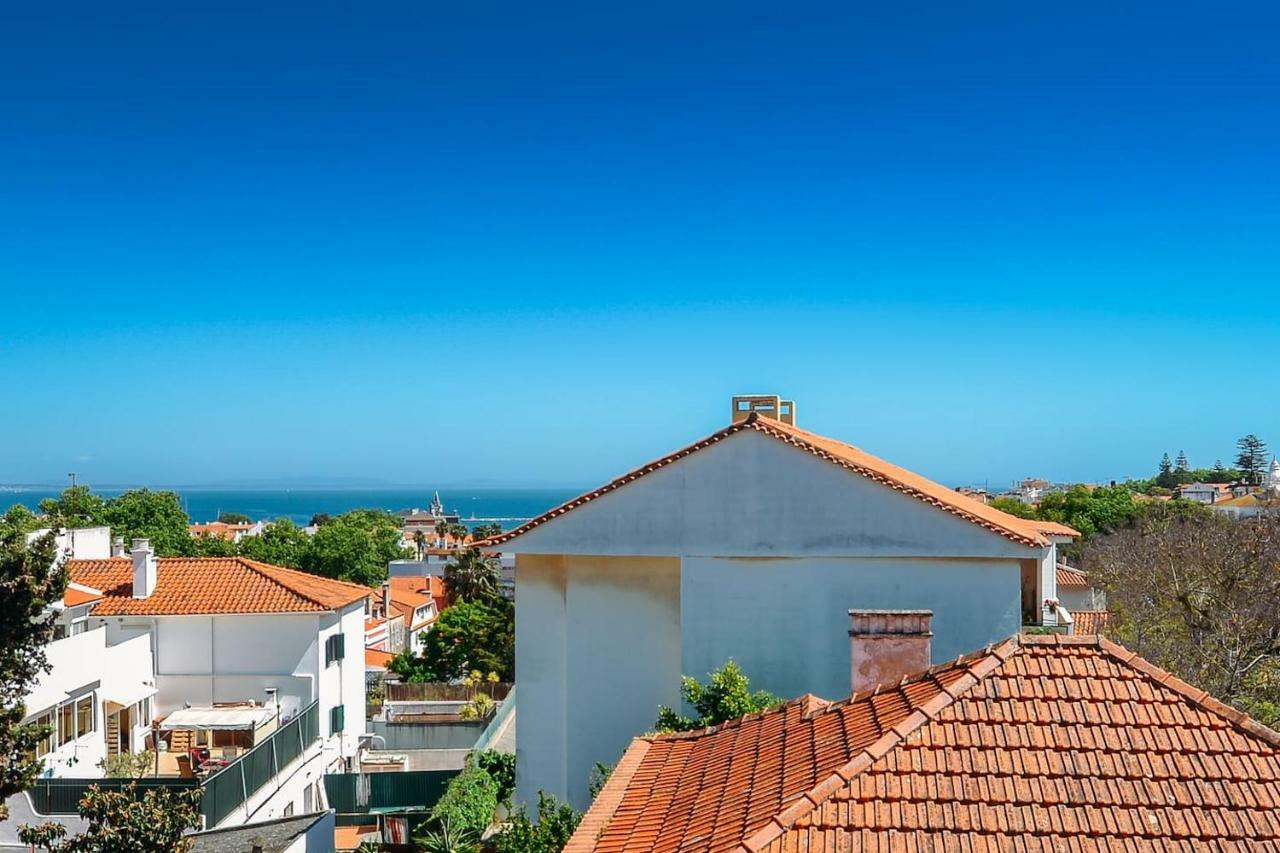 Amazing Seaview With Terrace - 5Min From The Beach Apartment Кашкайш Екстериор снимка