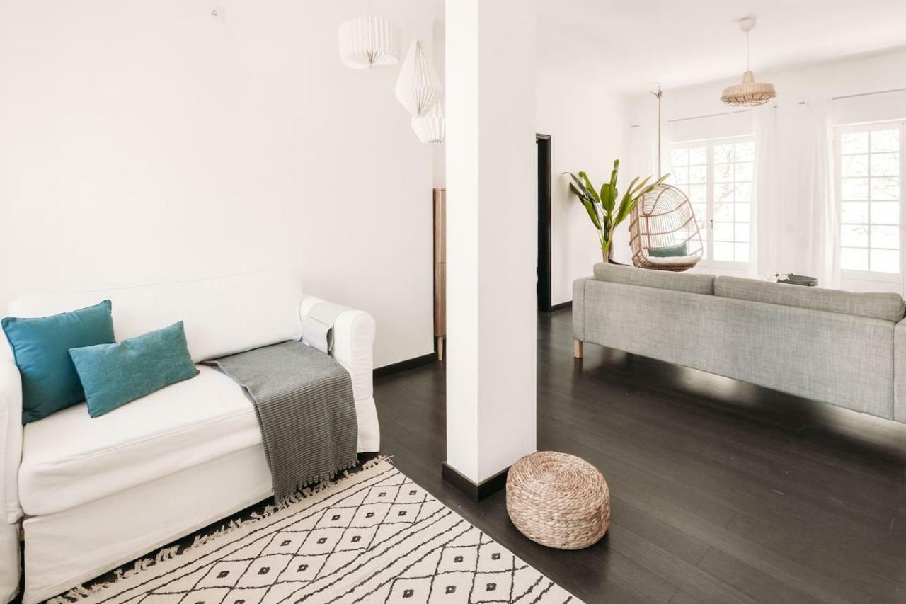 Amazing Seaview With Terrace - 5Min From The Beach Apartment Кашкайш Екстериор снимка